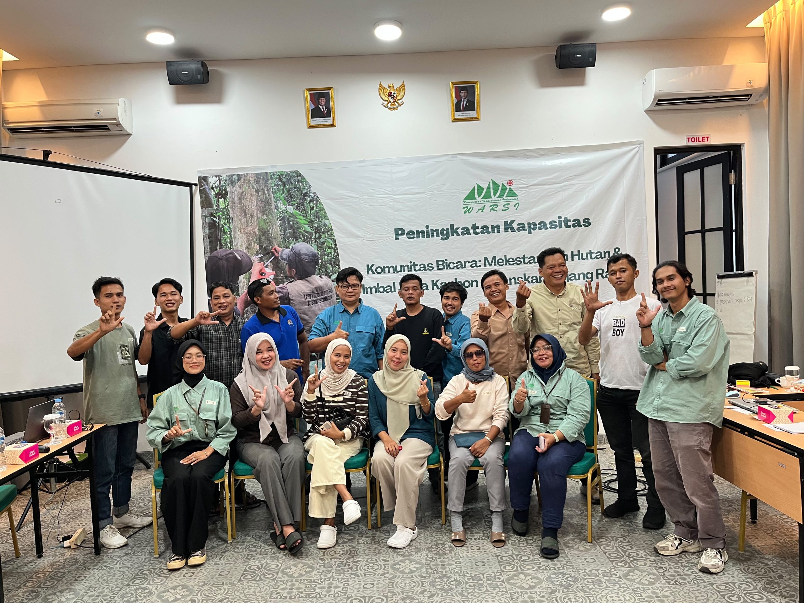 Pasca Persetujuan Non-SPE Karbon, Masyarakat Bujang Raba Perkuat Kapasitas Komunikasi Perdagangan Karbon